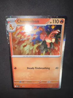 Charmeleon MEP 079 - NM Pokemon Mega Evolution Chaos Rising Holo Promo - Image 3
