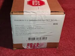 Pokemon TCG SWSH Vivid Voltage Booster Box SEALED CASE (6 Booster Boxes) - Image 1