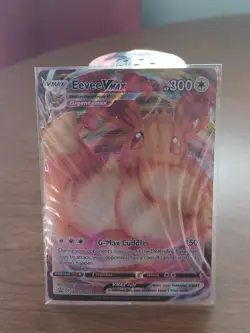 Eevee VMAX SWSH087 | Holo Pokemon Card | Black Star Promo | NM **SEALED** - Image 1
