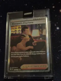 Giovanni's Charisma 204/165 Special Illustration Rare 151 Pokemon - Image 1