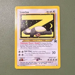 Pokemon TCG Snorlax Wotc Promo Regular 49/53 90 HP 2002 English - Image 1