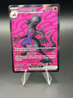 Pokemon Perfect Order Salazzle EX 101/088 Full Art Secret Rare NM - Image 1