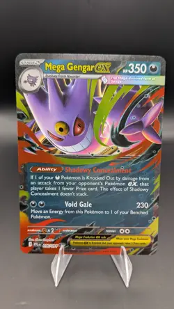 Mega Gengar ex - 056/094 - Double Rare - Pokemon Phantasmal Flames - Image 1
