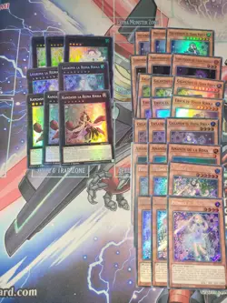 Yugioh Rikka Plant Deck - Teardrop Petal Glamour Primula Mudan Queen - Image 2