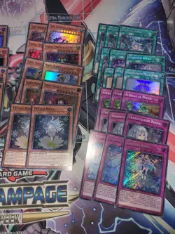 Yugioh Rikka Plant Deck - Teardrop Petal Glamour Primula Mudan Queen - Image 3