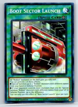 Boot Sector Launch SDRR-EN026 Structure Deck: Rokket Revolt Yu-Gi-Oh LP - Image 1