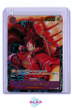 MONKEY D LUFFY ONE PIECE AWAKENING OF THE NEW ERA SPECI4L CARD ST01-012 JAP 2023 - Image 1