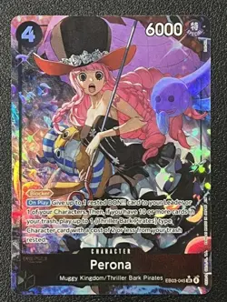 Perona (EB03-045) [SR Alt Foil] (NM) - One Piece - Heroine’s Edition (ENG) - Image 1