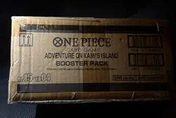 One Piece OP15-EB04 Adventure on Kami's Island Sealed English Booster Case - Image 1