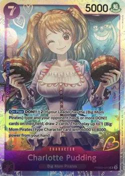 Charlotte Pudding PRB02-010 SR - The Best Vol 2 - One Piece TCG - Image 1