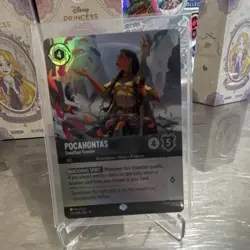 Disney Lorcana Pocahontas - Enchanted Foil EN Wilds Unknown - Image 1