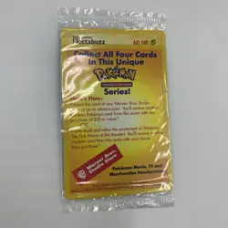 4x SEALED Black Star Promo WB Movie Pokemon Cards #2-5 PIKACHU, DRAGONITE MEWTWO - Image 3