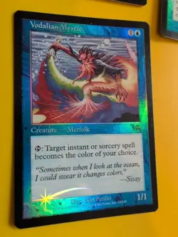 Tidal Courier x2 (1 foreign) & vodalian mystic. Apocalypse. FOIL. MTG 3 Card - Image 4