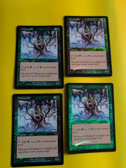 Urborg Elf x4. Playset. Apocalypse. Old Border FOIL. MTG 4 Card. - Image 2