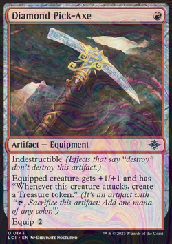 Foil Diamond Pick-Axe - lci - 143 | MTG Card - Image 3