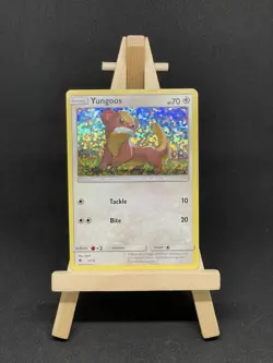 Yungoos Holo Foil Shiny Pokemon TCG Card Mcdonalds Promo 12/12 - Image 1