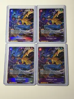 Trafalger Law P-093 Illustration Box Vol. 6 Promo 4 Card Play Set Lot One Piece - Image 1