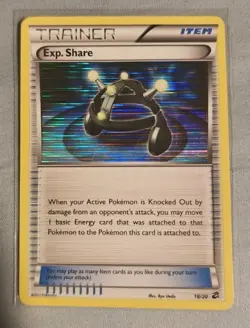 Pokemon TCG Exp. Share 18/20 Dragon Vault Holo LP Card - Image 1