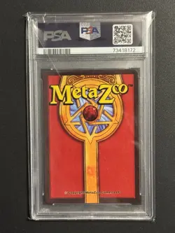 MetaZoo x Dim Mak Rug Mothman Promo Holo Card Serialized 73/200 PSA 10 GEM MINT - Image 3