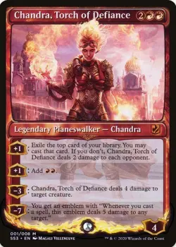 1 x Chandra, Torch of Defiance - Signature Spellbook -LP-Magic The Gathering-MTG - Image 1