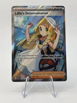 Pokemon TCG Mega Evolution Lillie’s Determination Full Art Trainer Card 169/132 - Image 1