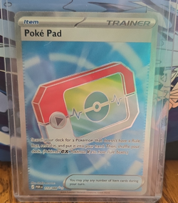 Pokemon Poke Pad Ultra Rare Full Art Holo Trainer Item 113/088 Perfect Order - Image 1