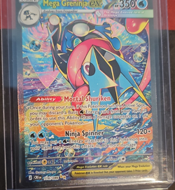 Pokemon Mega Greninja EX Full Art Holo Card 116/086 - Image 2