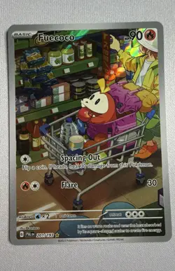 Pokemon Fuecoco 201/193 Sv02: Paldea Evolved Holo - Image 1
