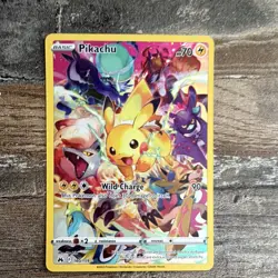 The Pokemon Company Pikachu Secret Rare Full Art Holo 160/159 SWSH: Crown Zenith - Image 1