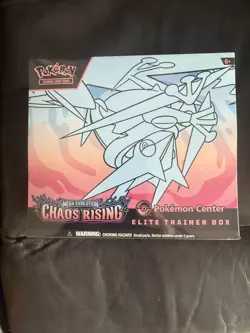 Chaos Rising Pokemon Center ETB Elite Trainer Box SEALED, IN HAND!! - Image 1