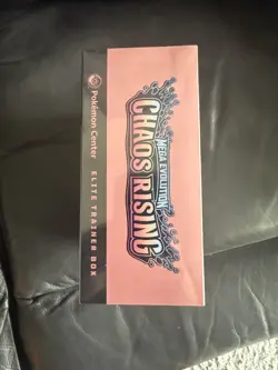 Chaos Rising Pokemon Center ETB Elite Trainer Box SEALED, IN HAND!! - Image 4