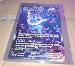 Vaporeon VMAX SWSH182 Jumbo Promo Oversized Pokemon TCG NM - Image 1