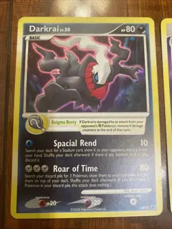 Pokemon Darkrai & Dusknoir DP24 & DP33 Diamond & Pearl Black Star Promo Lot of 2 - Image 2