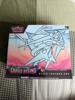 Pokemon Chaos Rising Pokemon Center PC ETB Elite Trainer Box - READ DESCRIPTION - Image 1