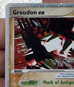 Pokemon Groudon ex 93/101 EX Hidden Legends Holo NM- - Image 3