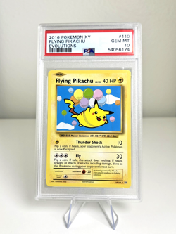 2016 Pokemon XY Evolutions #110 Flying Pikachu PSA 10 GEM MINT - Image 1