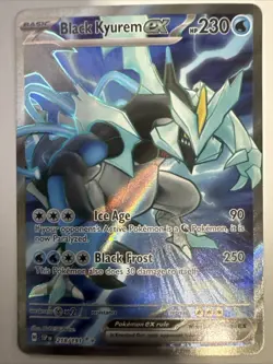 Black Kyurem Ex 218/191 Ultra Rare Surging Sparks Full Art Near Mint - Image 1