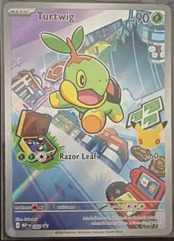 The Pokemon Company Turtwig 040 Mega Evolution Promo Holo English HP90 - Image 1