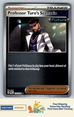 Professor Turo's Scenario #171/182 - Reverse - Paradox Rift Pokemon TCG - Image 1