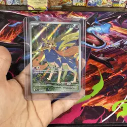 Pokemon Phantasmal Flames Zacian 100/94 Illustration Rare NEW RAW - Image 1
