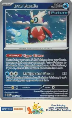 Iron Bundle - #056/182 - SV04: Paradox Rift - Pokemon TCG - Image 1