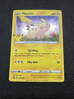 Pokemon TCG Pikachu SWSH039 General Mills Promo 2020 Holo Rare - Image 3