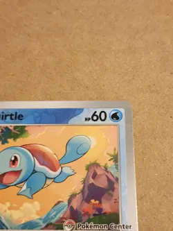 Squirtle 007/165 Pokemon Center PC Stamped Reverse Holo Promo NM - Image 2
