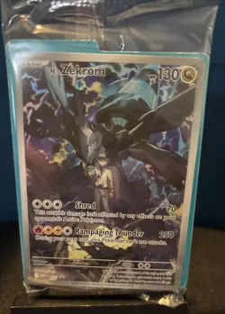 Pokemon TCG N’s Zekrom #31 Black Star Promo SEALED - Image 1