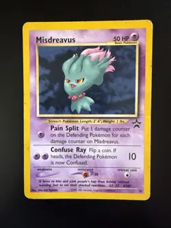 Misdreavus Black Star Promo 39 Pokemon - Image 1