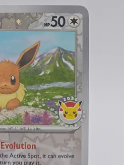 Eevee - (Pokemon Day 2025) (Reverse Cosmos Holo) 074/131 Miscellaneous Cards... - Image 3