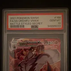 Pokemon TCG Single Strike Urshifu VMAX 168/163 Battle Styles PSA 10 Eng - Image 2