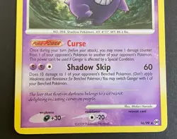 Gengar - Platinum Arceus - 16/99 - Regular Rare - Pokemon TCG - LP - Image 4