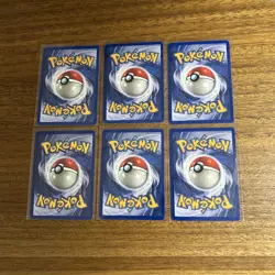 Pokemon TCG Pikachu Jungle 60/64 Regular Unlimited Common - Lot Of 6 - LP - Image 2
