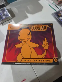 POKEMON SCARLET & VIOLET OBSIDIAN FLAMES FACTORY SEALED ELITE TRAINER BOX ETB - Image 1